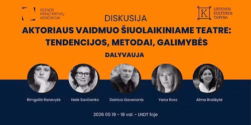 Aktoriaus vaidmuo \u0161iuolaikiniame teatre: tendencijos, metodai, galimyb\u0117s