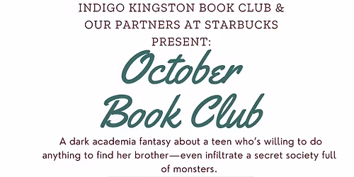 October Book Club - Mastery of Monsters