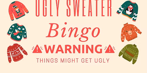 Ugly Sweater Bingo