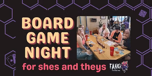 Board Game Night with FANG @ Nocterra Audubon