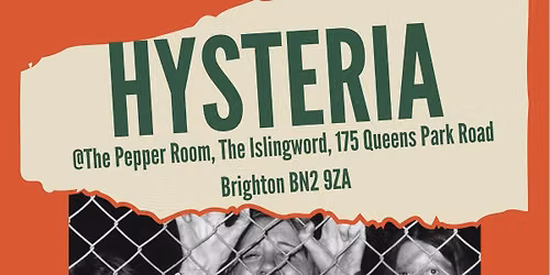 Hysteria @ The Islingword 12th December 2026