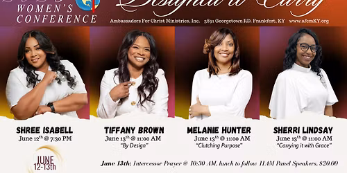 Women\u2019s Conference- June 12-13th