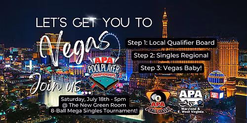 Summer 2026 APA 8-Ball Mega Singles Tournament