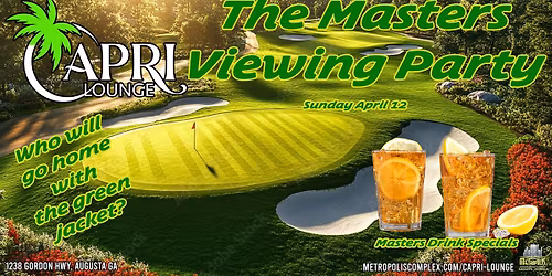 Masters Viewing Party