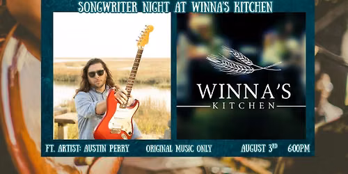 Songwriter Night at Winna's Kitchen ft. Austin Perry