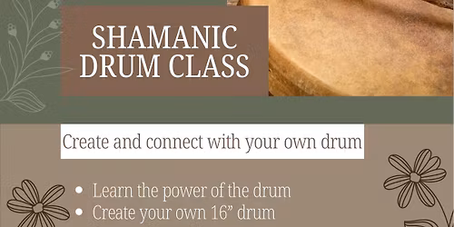 Shamanic drum making class