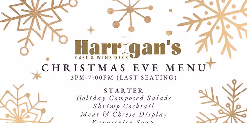 Christmas Eve Buffet @ Harrigan's