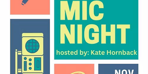Open mic night with Kate Hornback