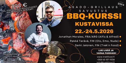 BBQ-kurssi Kustavissa