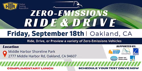 Zero-Emissions Ride & Drive @ Oakland, CA