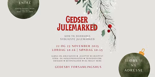 Gedser Julemarket 2025
