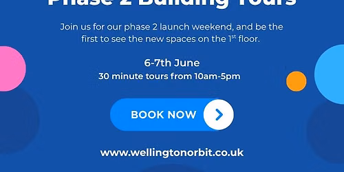 Orbit Open Weekend - Phase 2 Building Tours