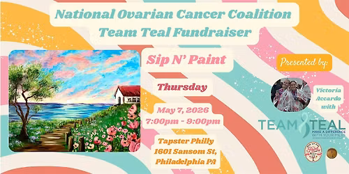 Paint N' Sip For Victoria Accardo raising funds for the NOCC (21+)