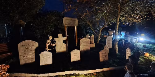 The Cursed Consulate Halloween Display