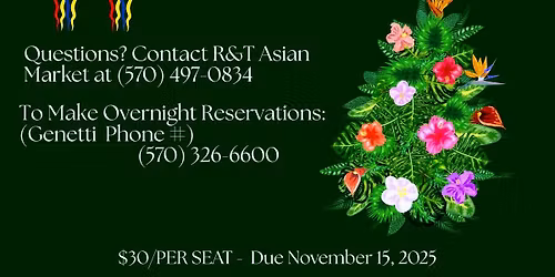 Filipino American Christmas Party in Williamsport