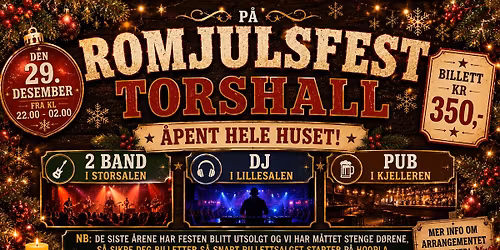 Romjulsfest p\u00e5 Torshall 5. juledag