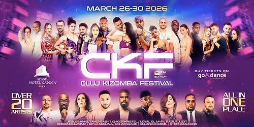 Cluj Kizomba Festival 8th Edition 2026 | 26-30 March
