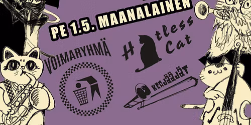 Ska-vapputanssit: Voimaryhm\u00e4, Hatless Cat ja Kerj\u00e4\u00e4j\u00e4t