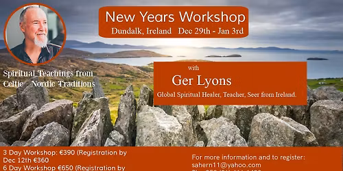 Ger Lyons - New Years Workshop in Dundalk, Ireland.