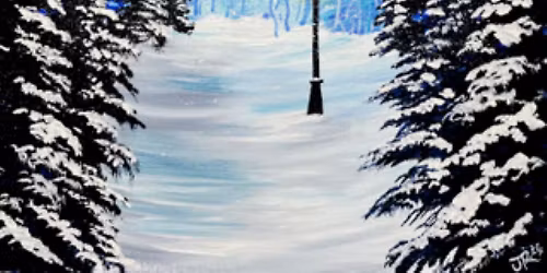 Winter Wonderland in Acrylics