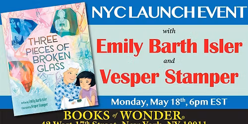 NYC Launch Event | Three Pieces of Broken Glass