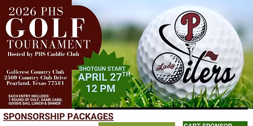 2026 PHS Annual Golf Tournament