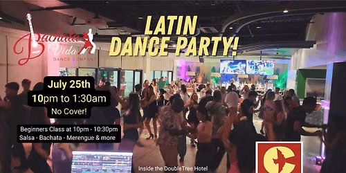 Latin Dance Party at The Cardinal! (7\/25\/26)