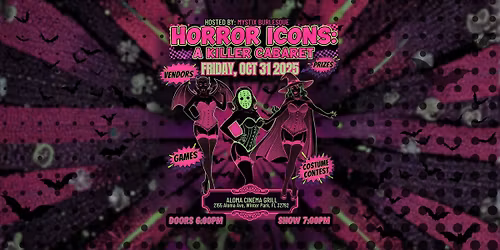 Horror Icons: A Killer Cabaret & Costume Contest