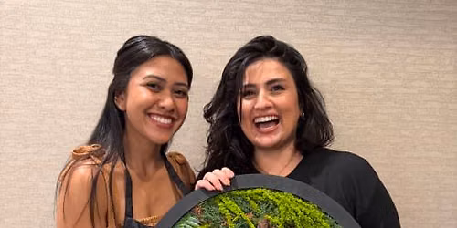 MossGlow Art Workshop: Create Your Own Glowing Preserved Moss Wall Art