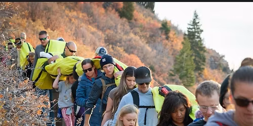 Hiking the Major up the Mountain - Volunteer