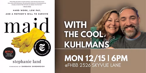 FHBB Book Club: "Maid" with The Kuhlmans