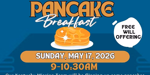 Kentucky Mission Trip Pancake Breakfast 