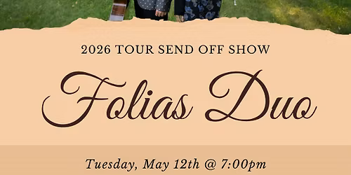 West Coast Tour Send Off Show