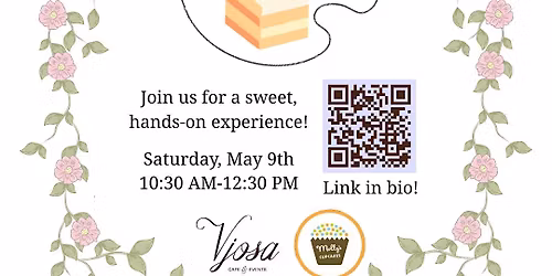 Paint Your Own Sweet: Cake Decorating Social