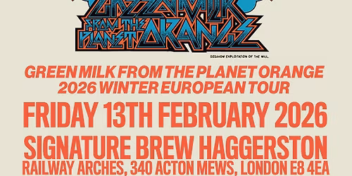 Green Milk From The Planet Orange