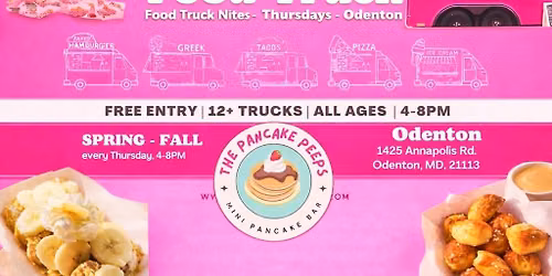 Food Truck Thursdays Odenton VFD w/ THE PANCAKE PEEPS