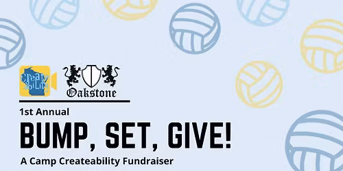 Bump, Set, Give!
