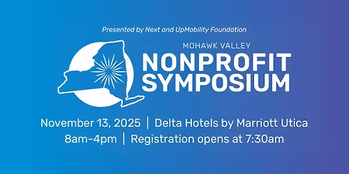 Mohawk Valley Nonprofit Symposium 2025