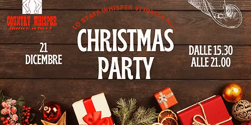 Festa di Natale con i Whisper!