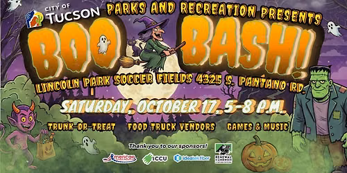 City of Tucson Parks and Recreation's Annual Boo Bash