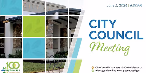 City Council Meeting - June 1, 2026
