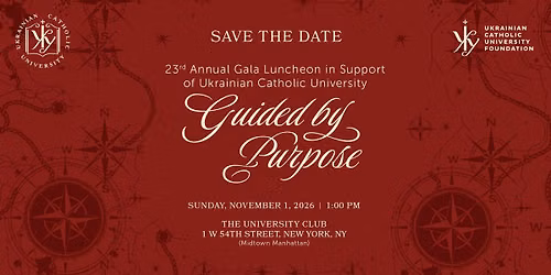 23rd Annual Gala Luncheon in New York City in Support of Ukrainian Catholic University