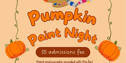 Pumpkin Paint Night