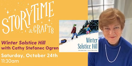 Book Launch with Cathy Stefanec Ogren