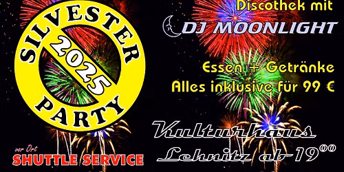 Silvester Party 2025 Lehnitz