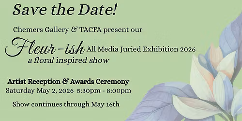 Fleur-ish All Media Juried Exhibition 2026