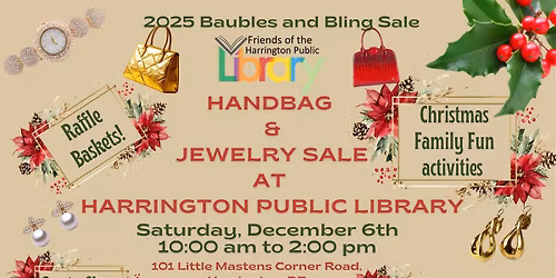 Baubles and Bling 2025- Handbag and Jewelry Sale