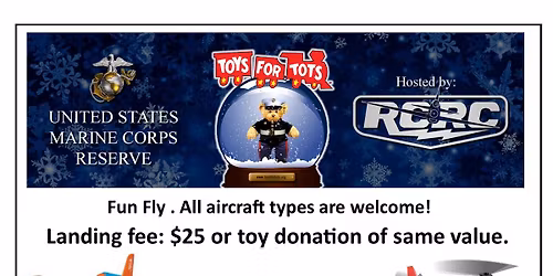 RCRC Toys for Tots Fun Fly - 2026