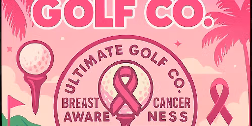 Ultimate Golf co. non profit breast cancer awareness outing