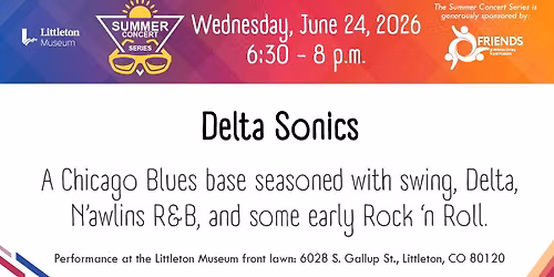 Delta Sonics: Summer Concert Series
